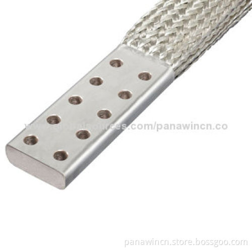 Soft metal braid connection